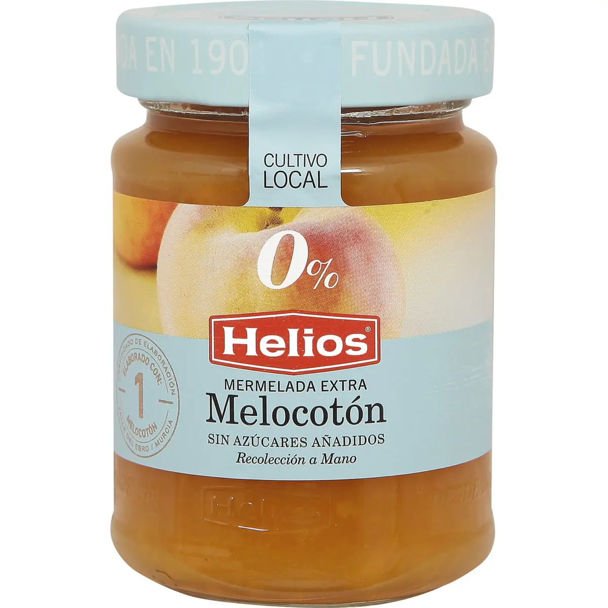Mermelada Melocotón 0% Azúcares Añadidos Helios