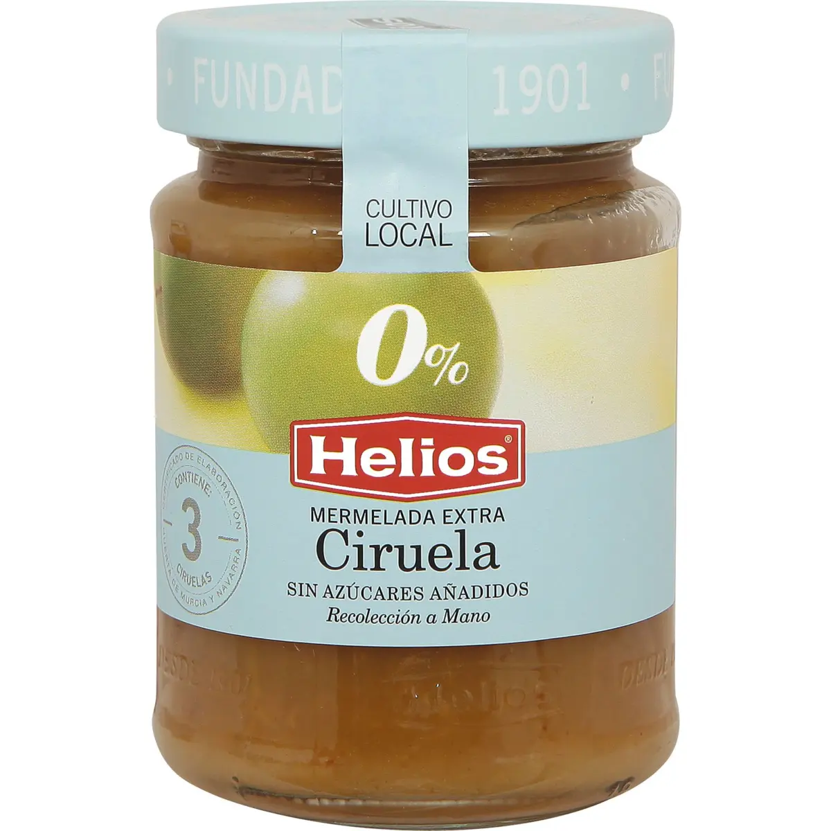 Helios plum jam with no added sugars 0%