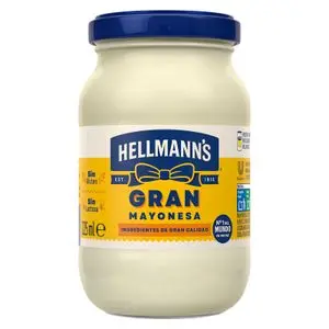 Mayonesa Tarro Cristal Hellmann's