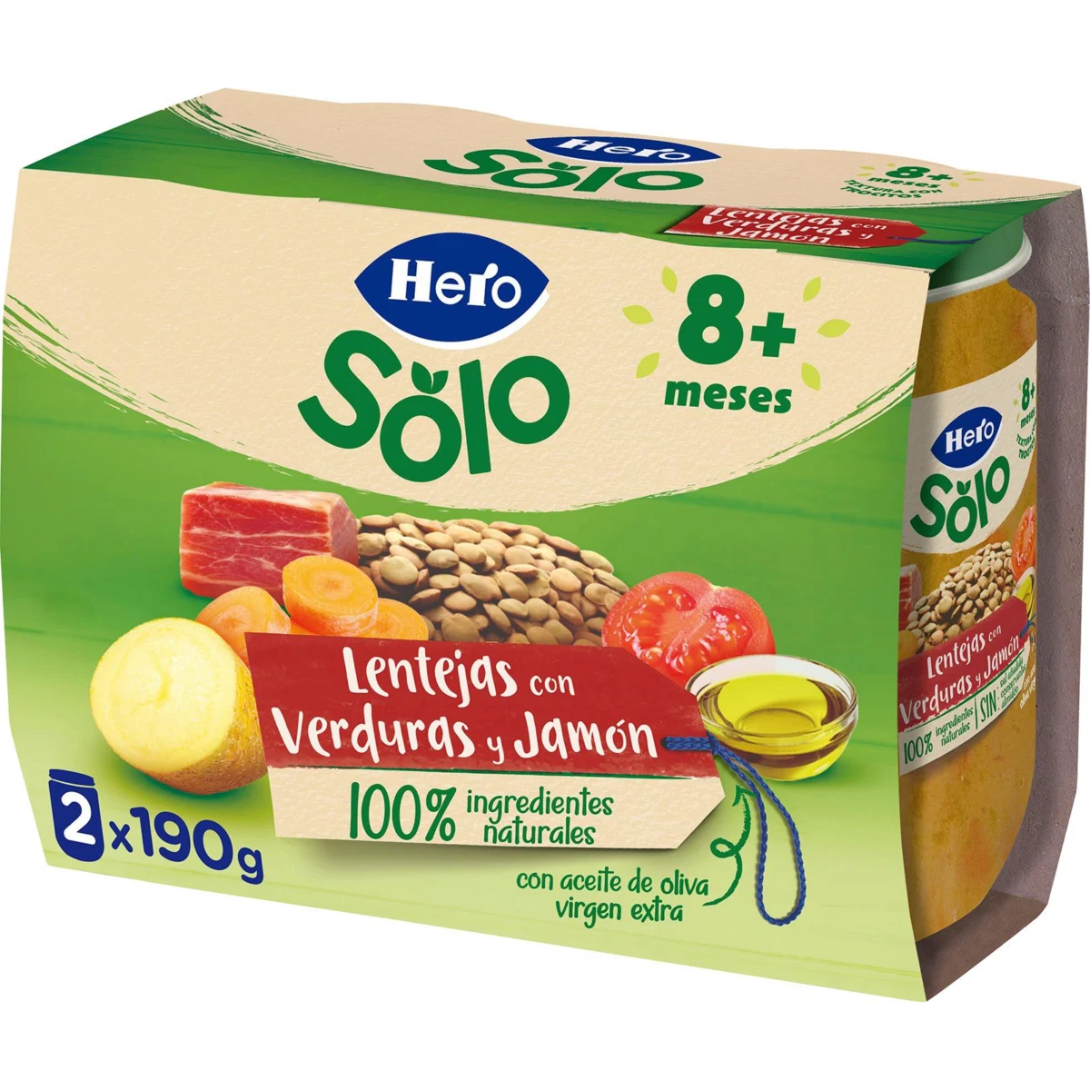 Hausgemachtes Rezept: Linsen mit Gemüse Hero