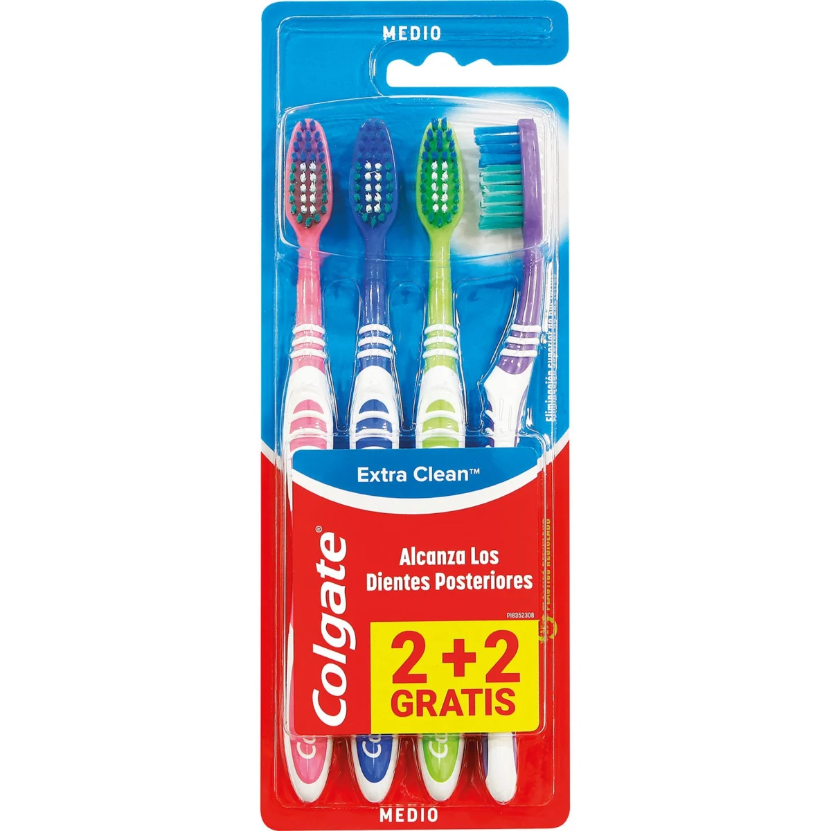 Зубна щітка 2 Más 2 Extra Clean Colgate