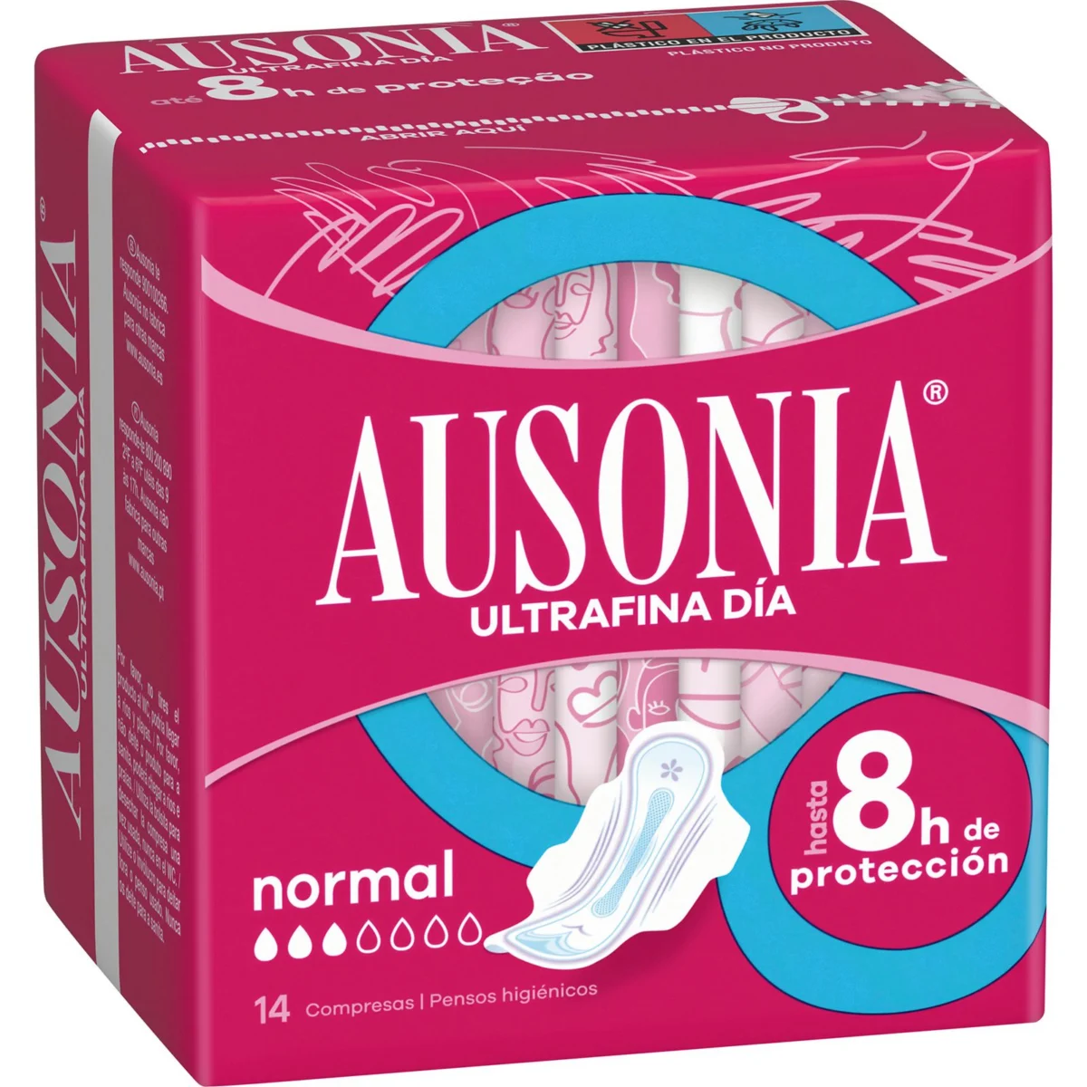 Ultra Normal Pads with Wings Ausonia