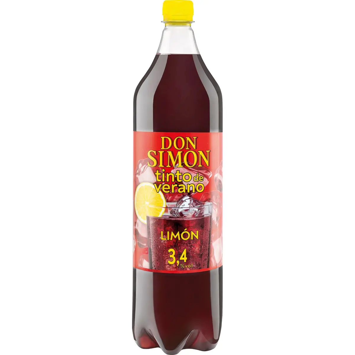 Lemon tinto de verano PET bottle Don Simon