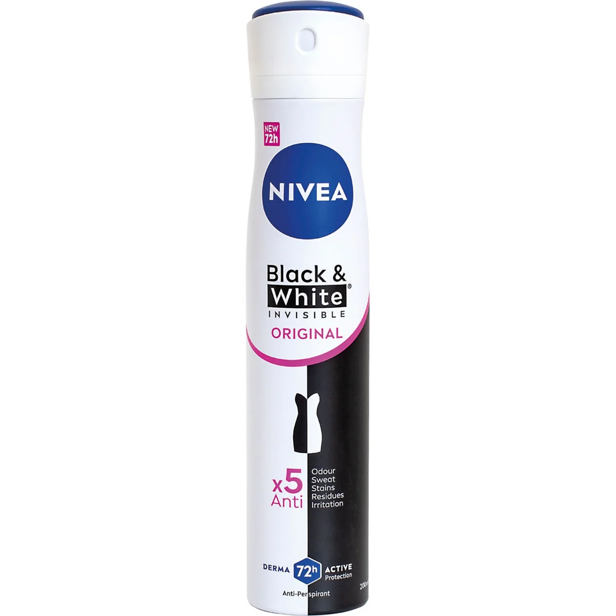 Invisible Black&White deodorant spray Nivea