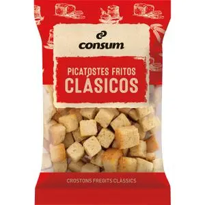 Crostonets fregits naturals Consum
