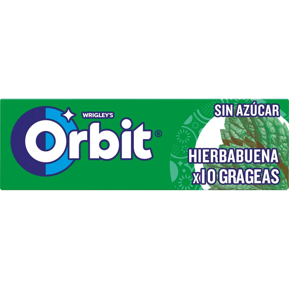 Chewing-gum dragéifié goût menthe verte Orbit