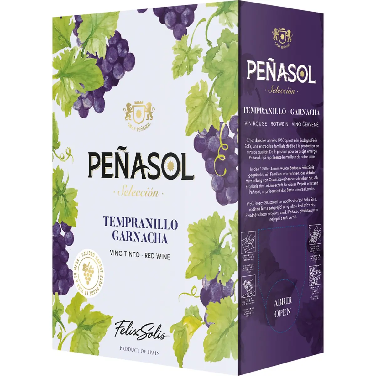 Червоне вино Bag&Box Peñasol