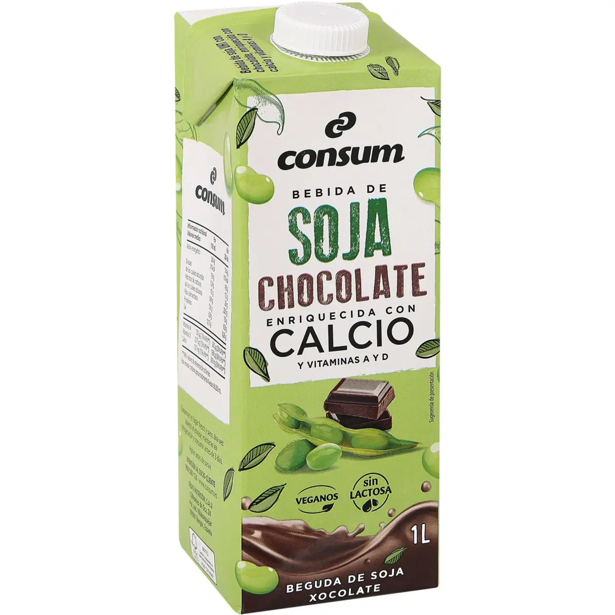 Beguda de soja amb xocolata Consum