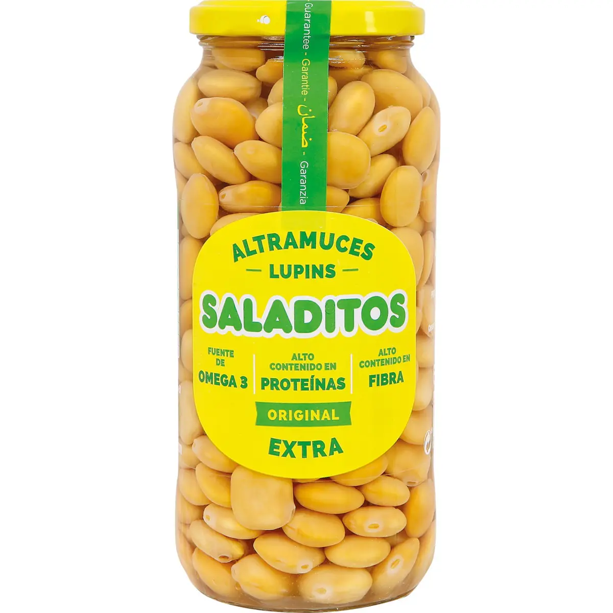 Lupinen im Glas Saladitos