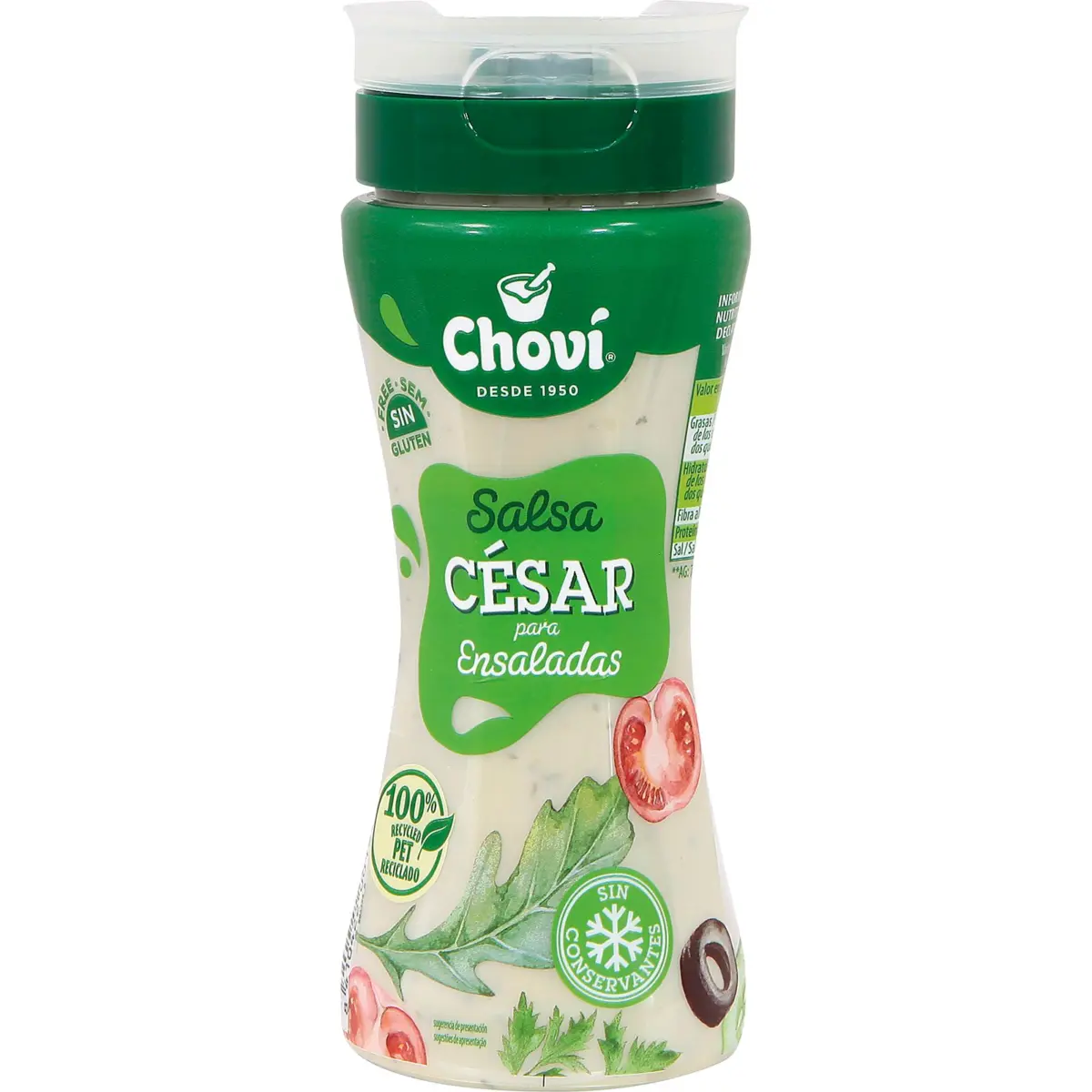 Salsa Cèsar per a amanides Chovi
