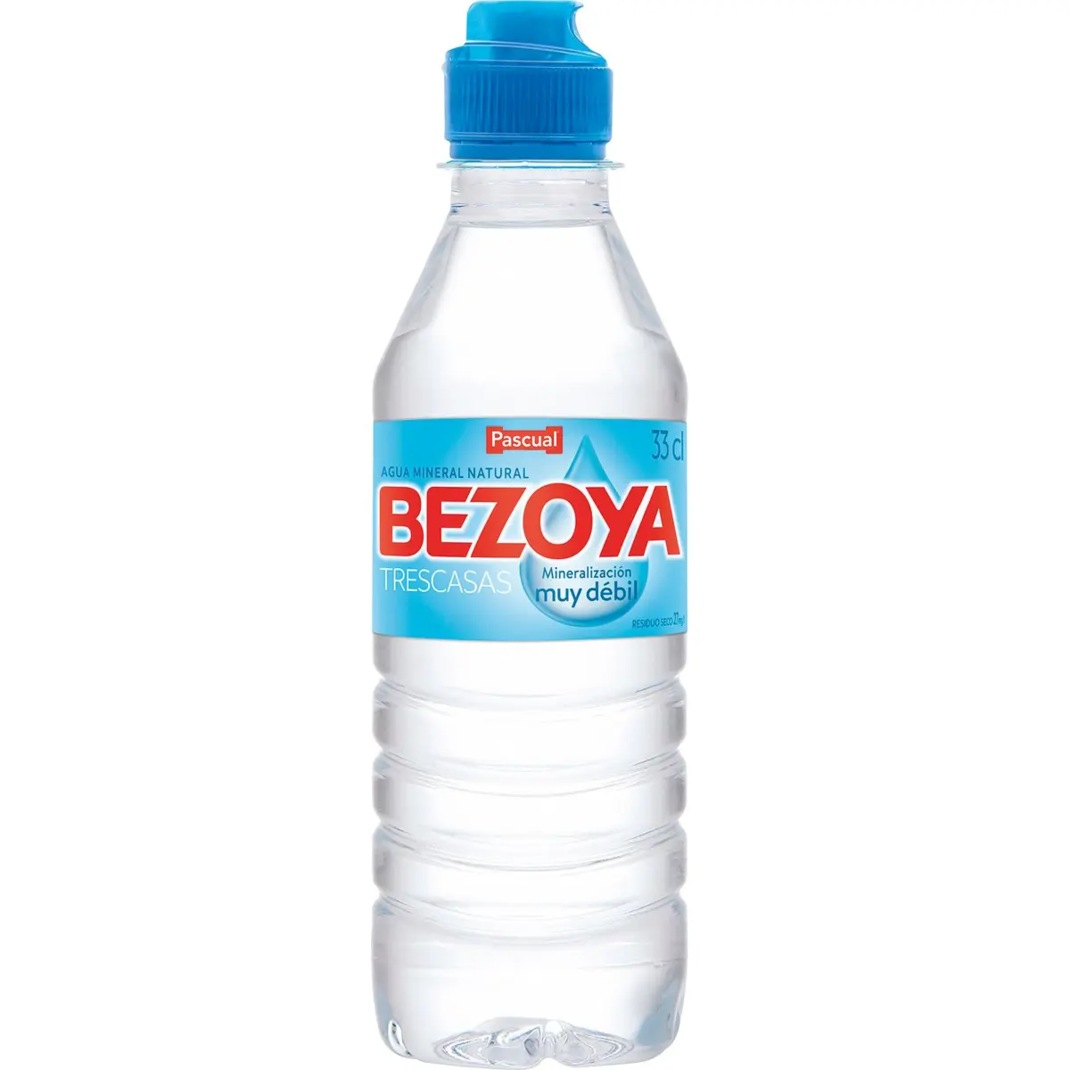 Eau minérale naturelle avec bouchon sport Bezoya