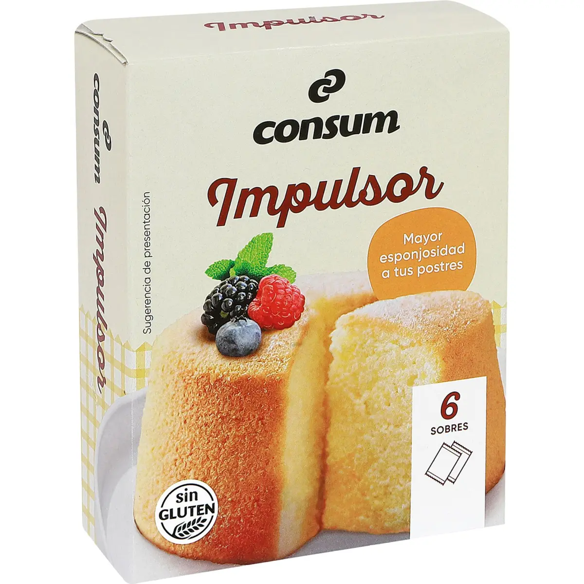 Backtriebmittel, 6 Beutel à 15 gr. Consum