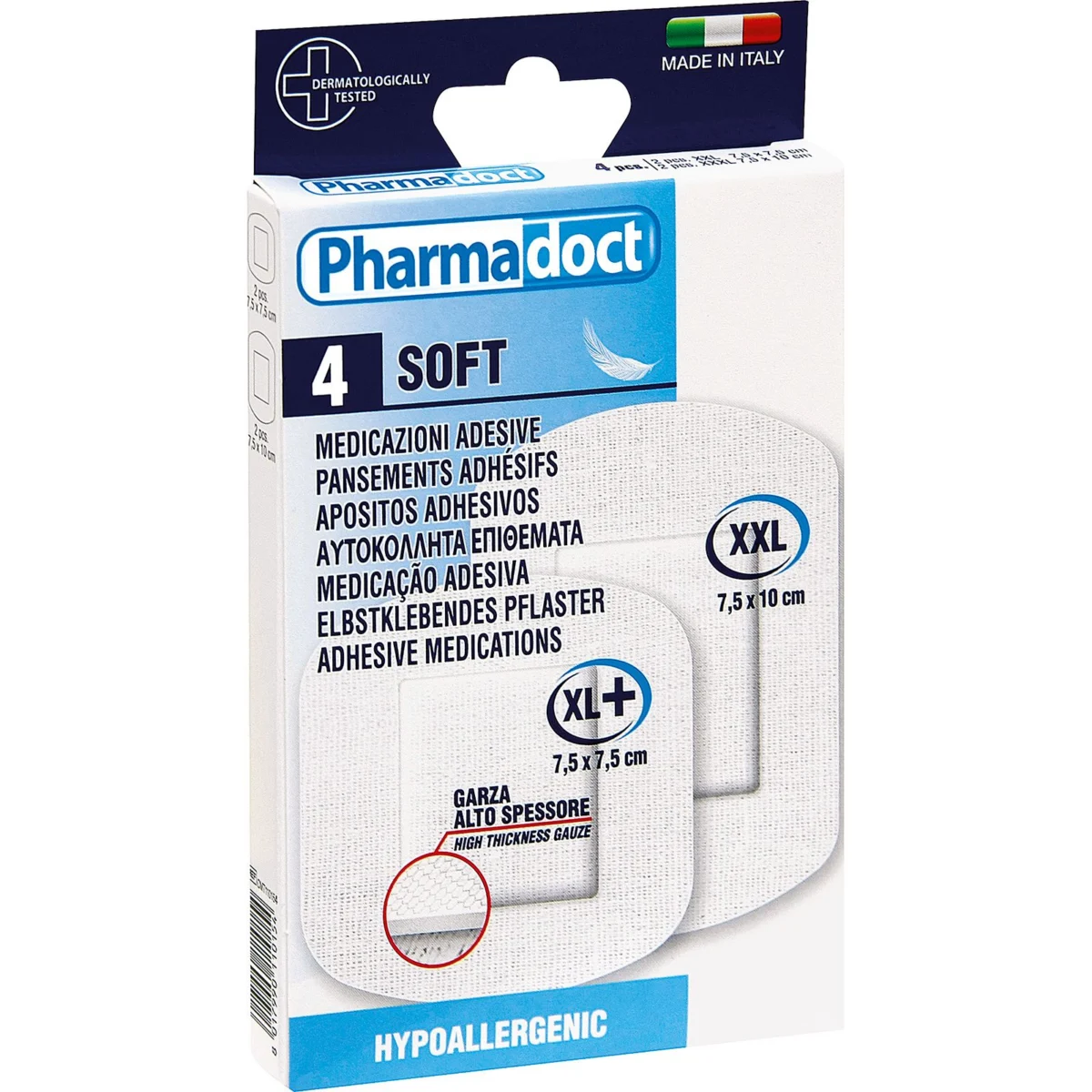 Pflaster mit hohem Schutz Pharmadoct