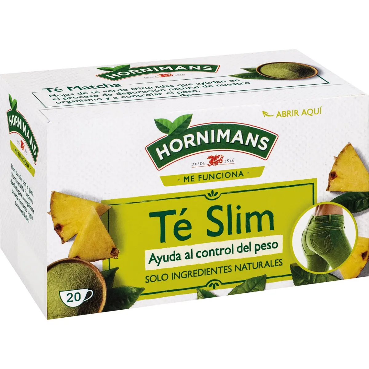 TéSlim, Schachtel Hornimans