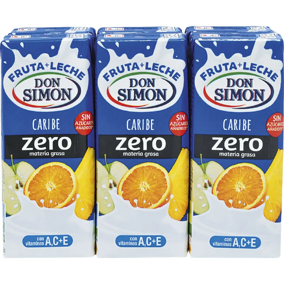Caribbean-flavoured fruit and milk drink Zero P-6 Don Simon