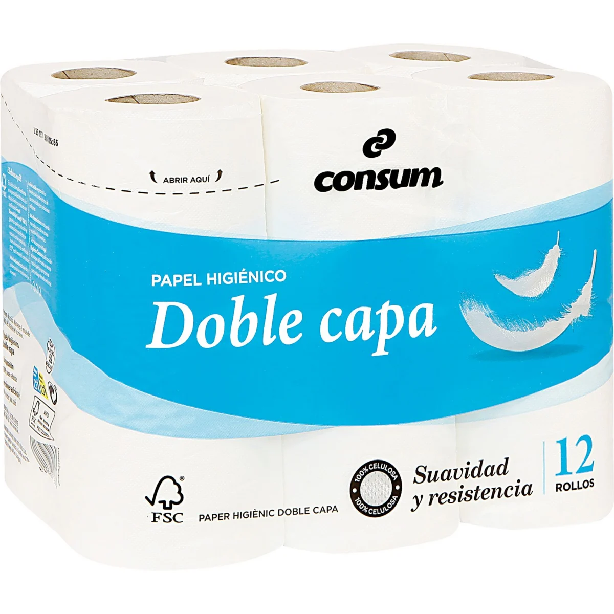Higiénico Doble Capa Consum