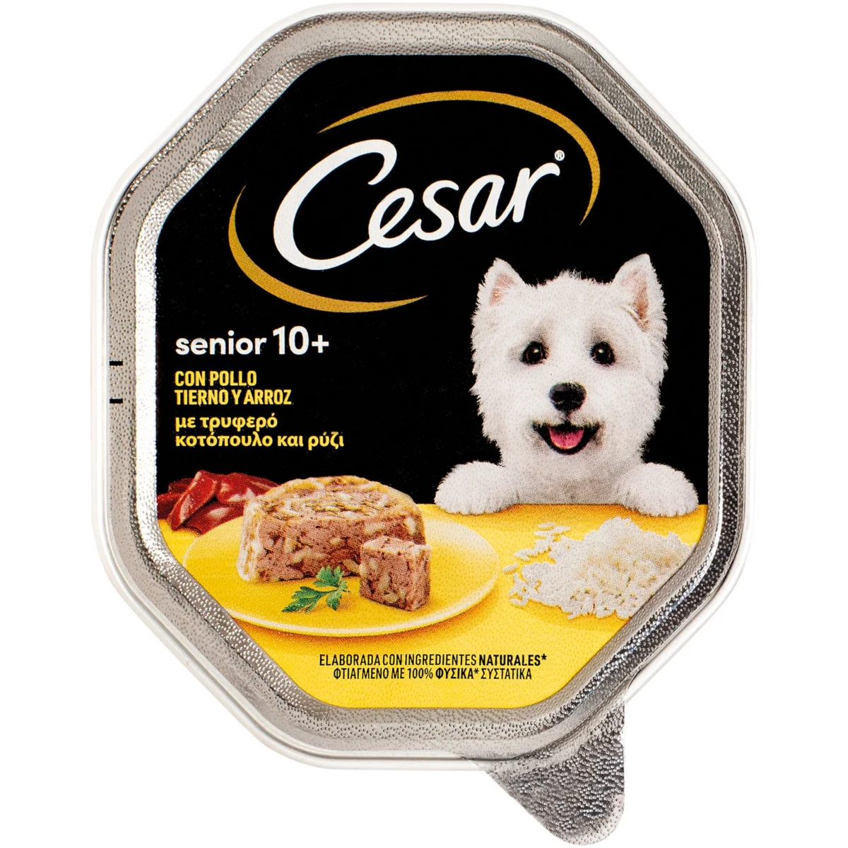 Nassfutter für ältere Hunde, Schale 150 Cesar
