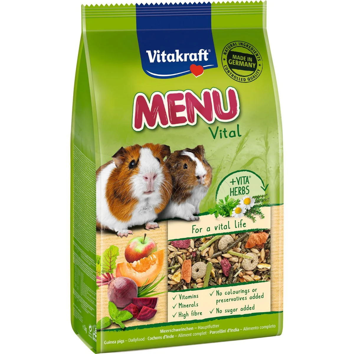 Menu alimentaire pour cochons d’Inde Vitakraft