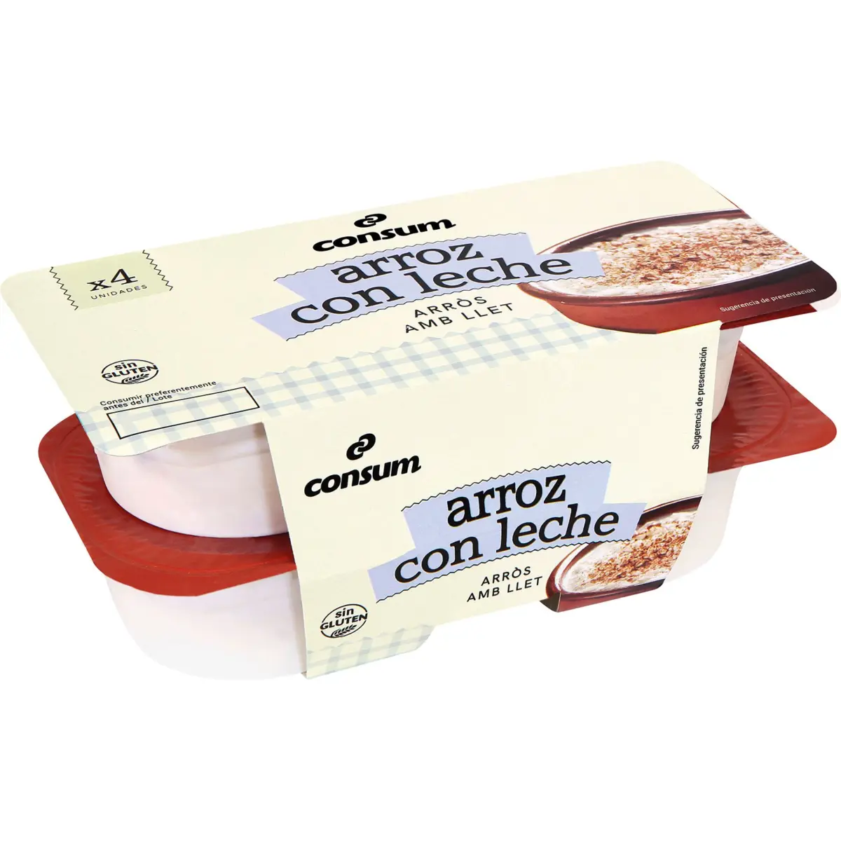 Milchreis, 4er-Pack Consum