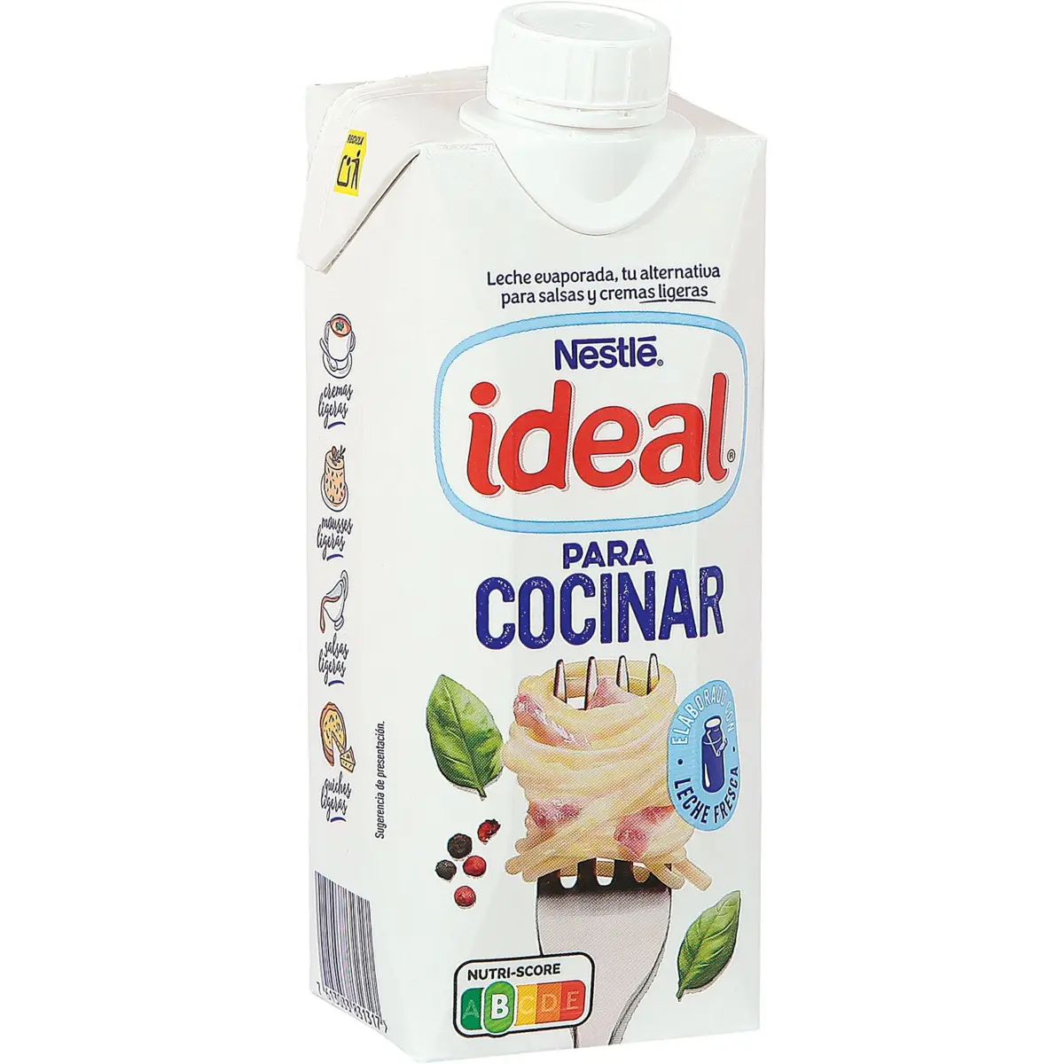 Lait évaporé en brique Ideal