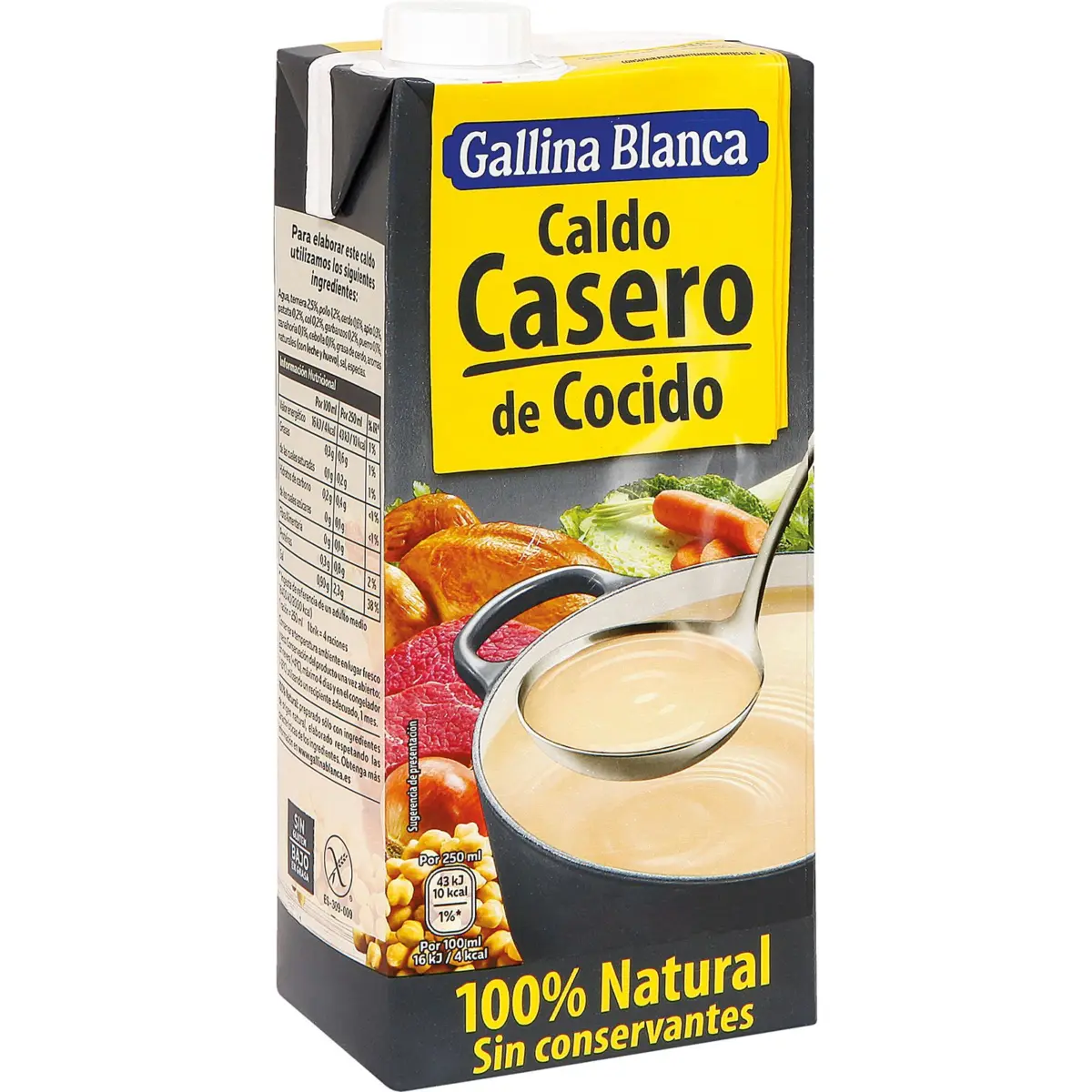 Bouillon maison pour cocido en brique G.blanca