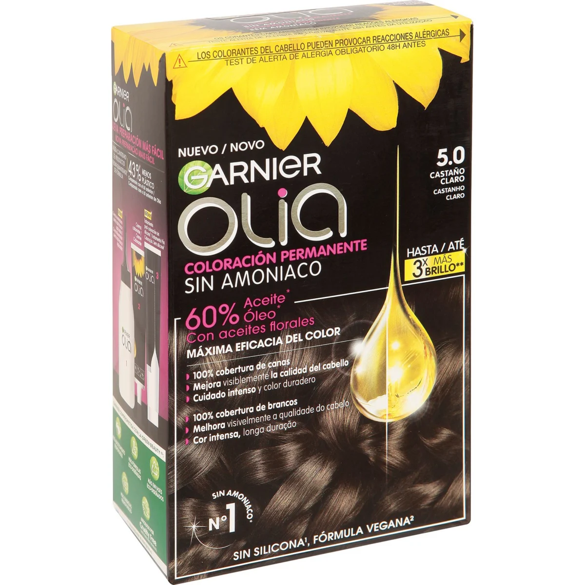 Haarfarbe 5.0 Hellbraun Olia