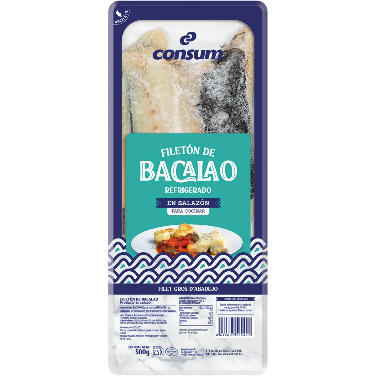 Grand filet de cabillaud d’Islande Consum