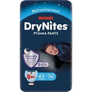 Pañal DryNites 4 a 7 Años Niño Huggies