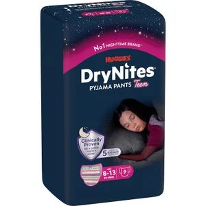Pañal DryNites 8 a 13 Años Niña Huggies