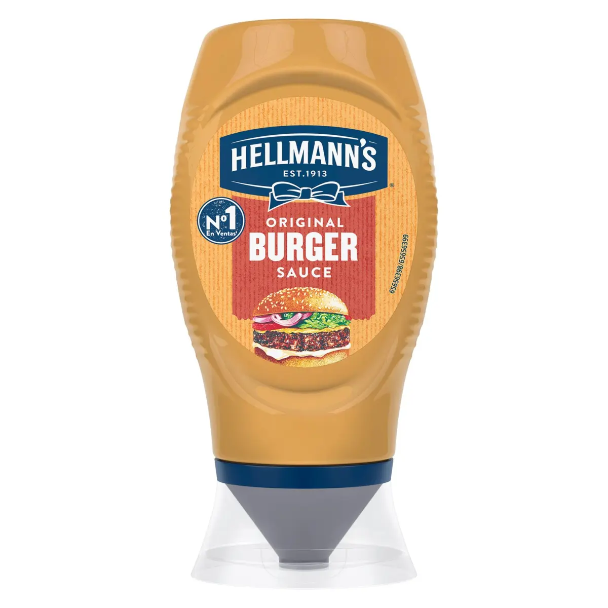 Salsa per a hamburgueses en ampolla Hellmann's
