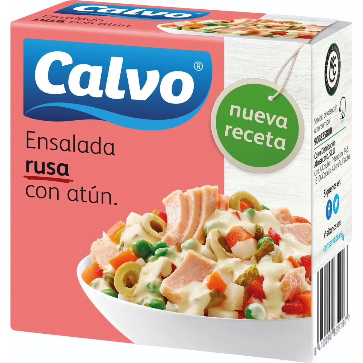 Salade russe au thon Calvo
