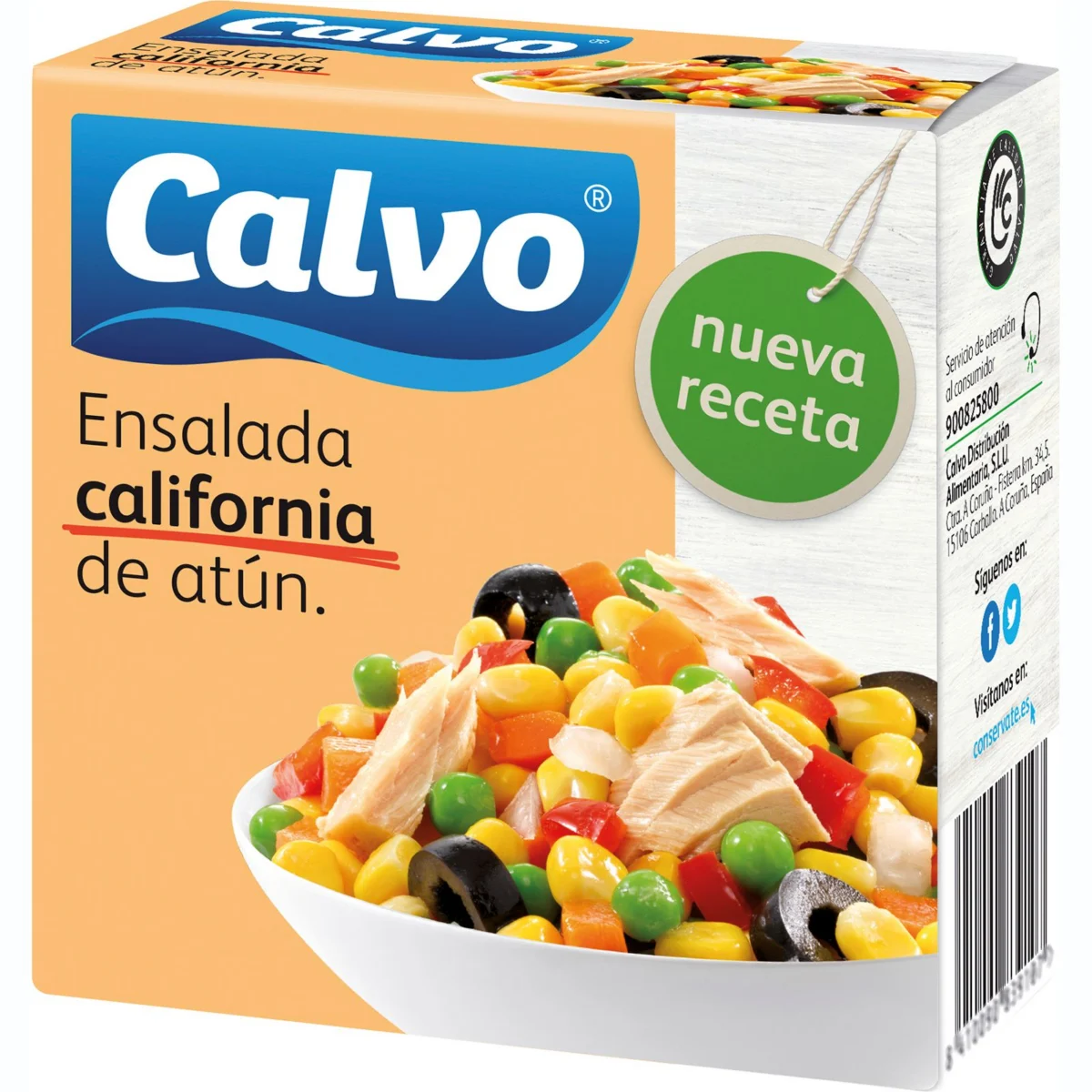 Ensalada California de Atún Calvo