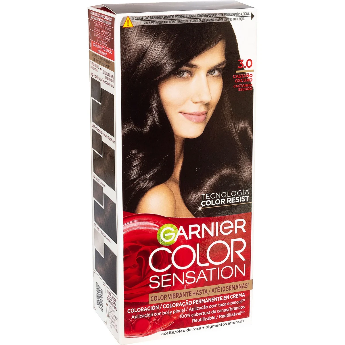 Tinte Color Sensation Nº3 Castaño Oscuro Garnier