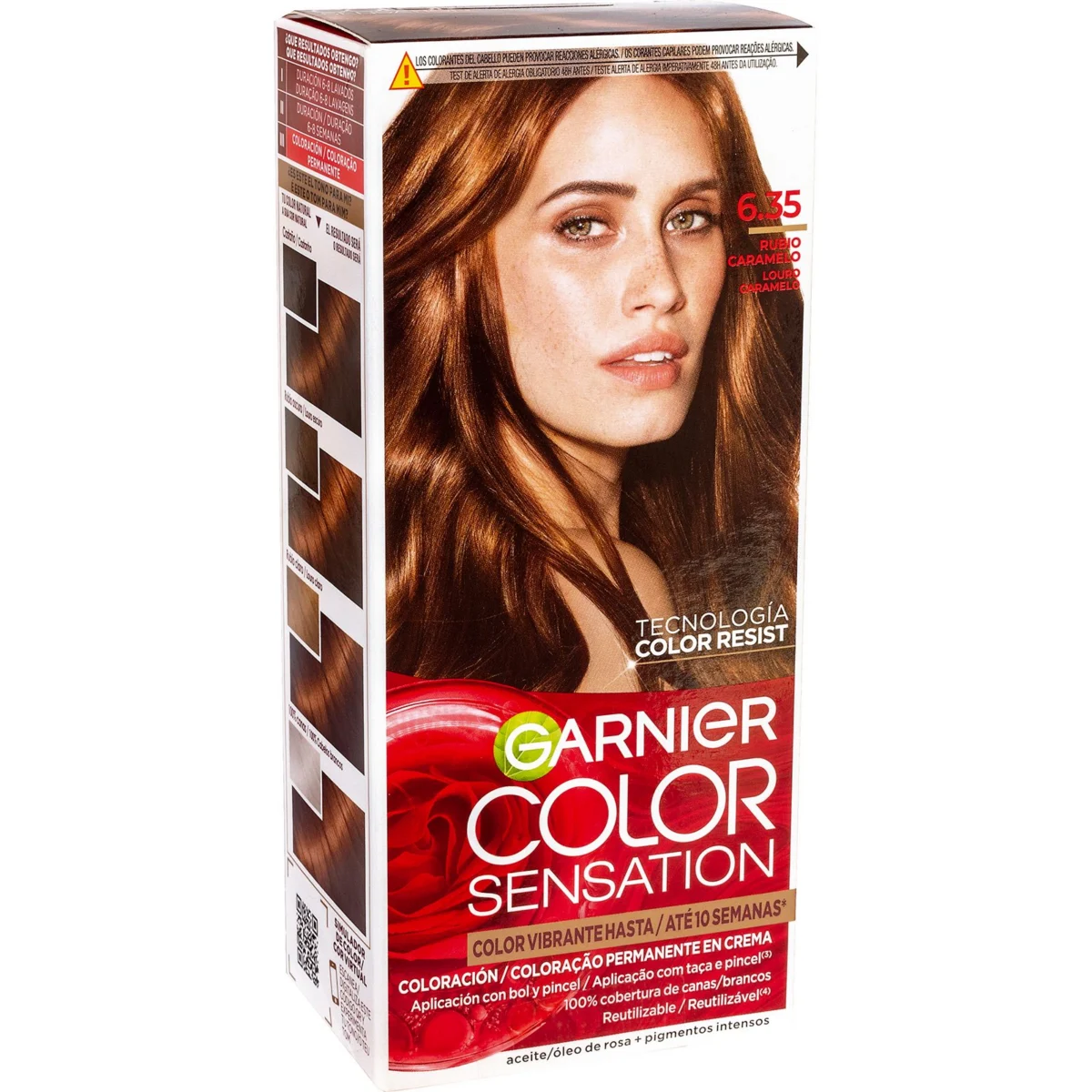 Coloration Color Sensation Nº6.35 Blond caramel Garnier