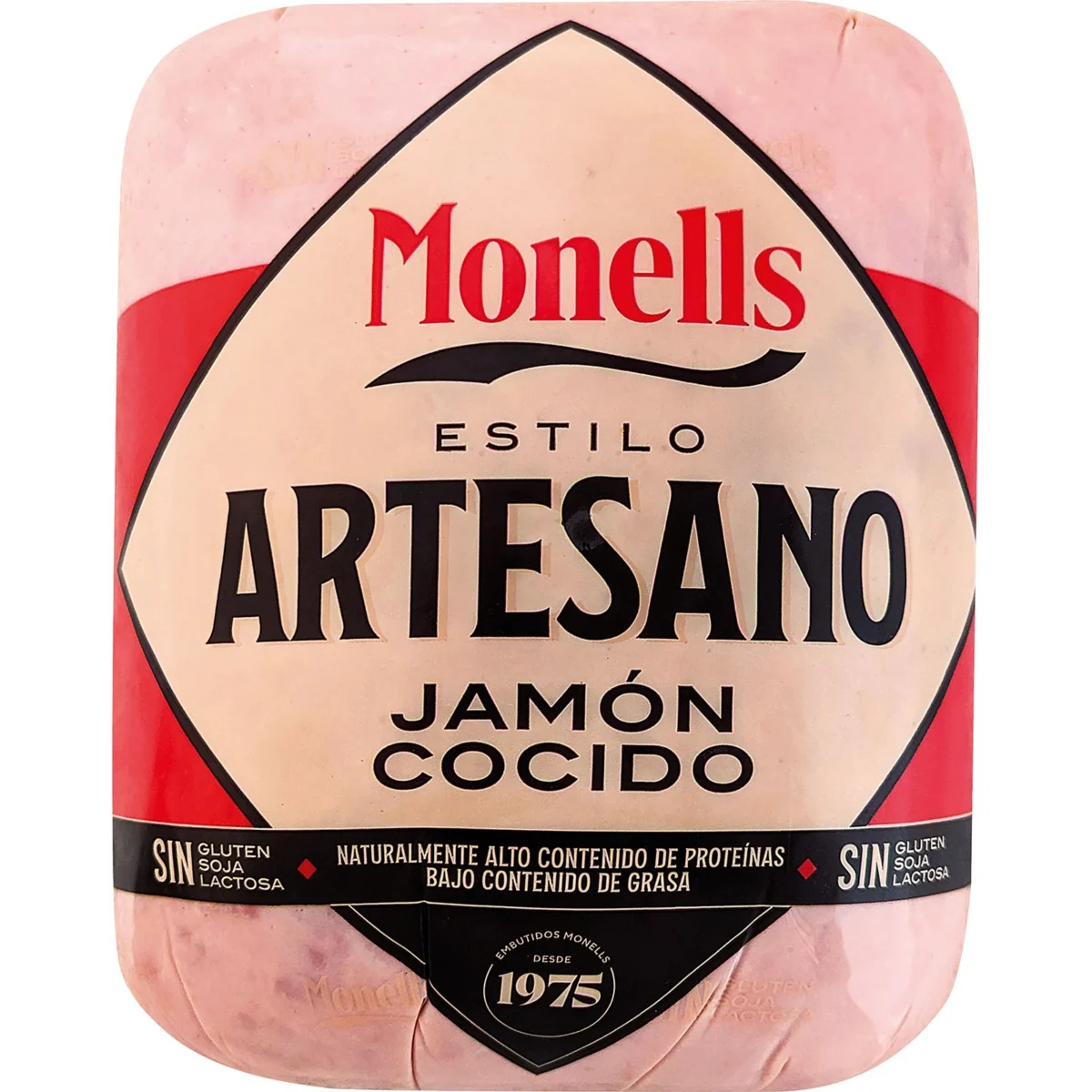 Artisan-style cooked ham Monells