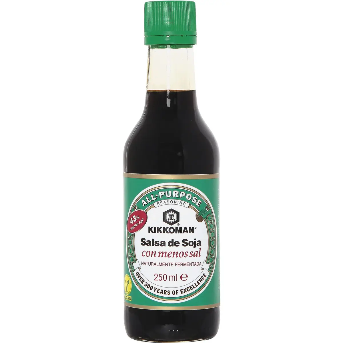 Less salt soy sauce Kikkoman