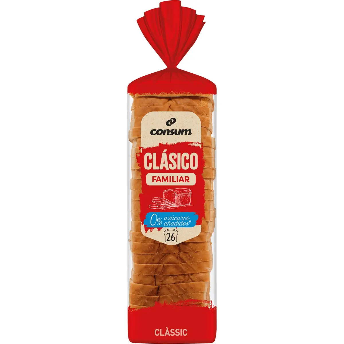 Normales Sandwichbrot Consum