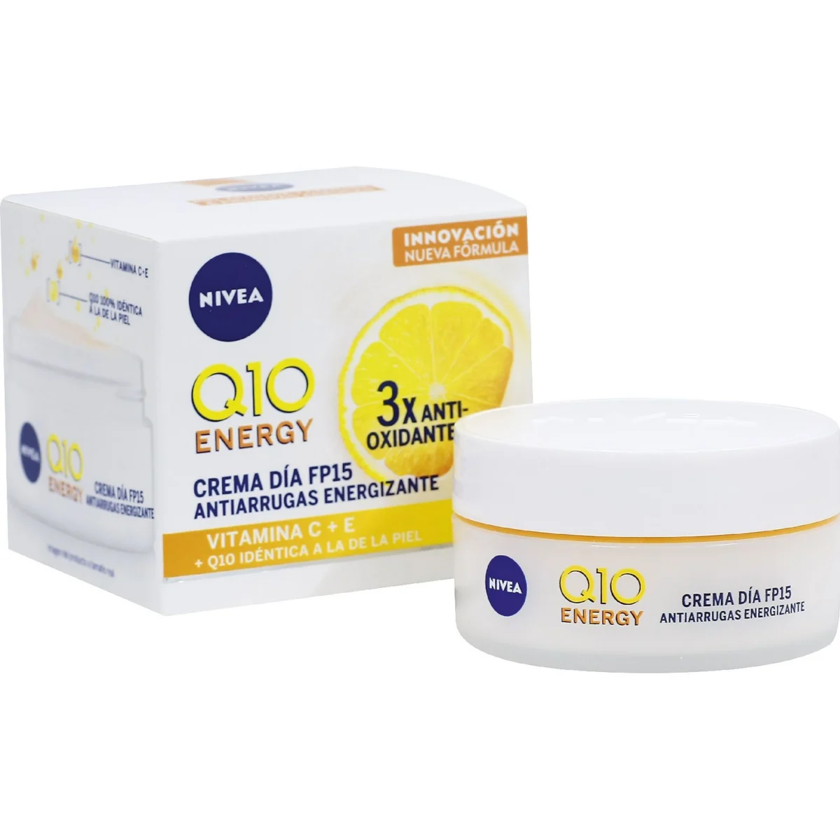 Crema de dia Q10 energy amb vitamina C Nivea