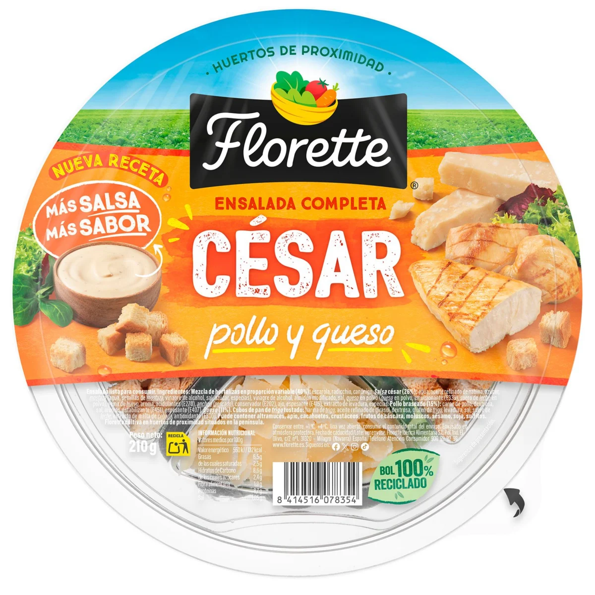 Complete Caesar salad Florette