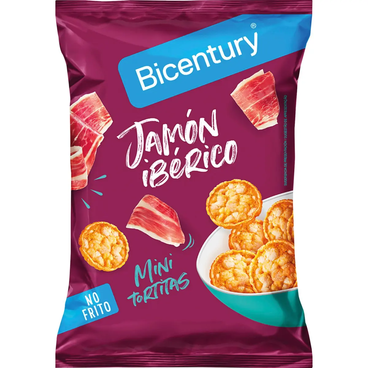 Mini Corn Cakes with Iberian Ham Flavour Bicentury