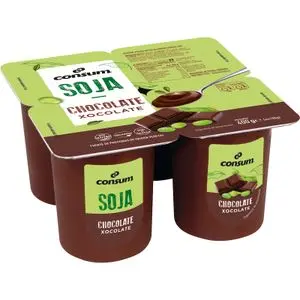 Postre de Soja Sabor Chocolate Consum