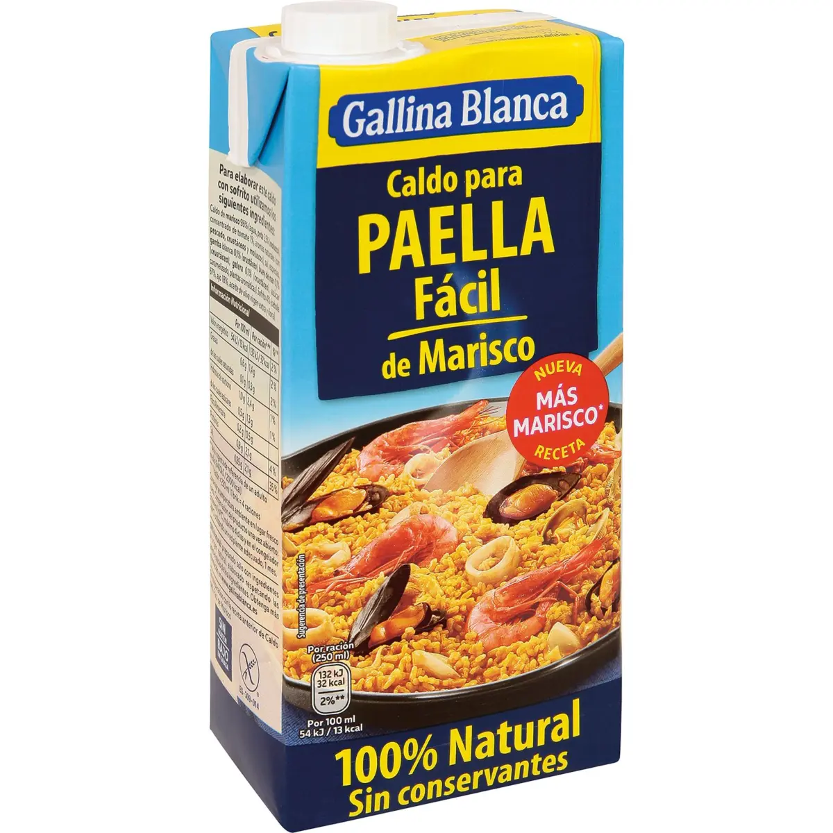 Bouillon pour paella Paella Fácil en brique G.blanca