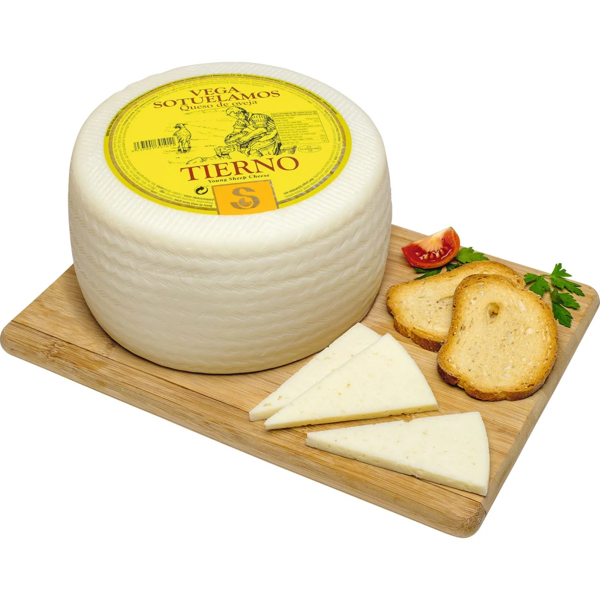 Junger Schafskäse aus pasteurisierter Milch V.sotuelamos