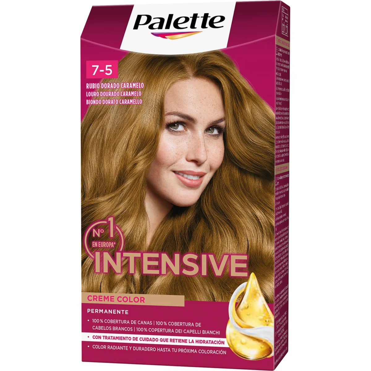 Tint 7.5 ros daurat caramel Palette