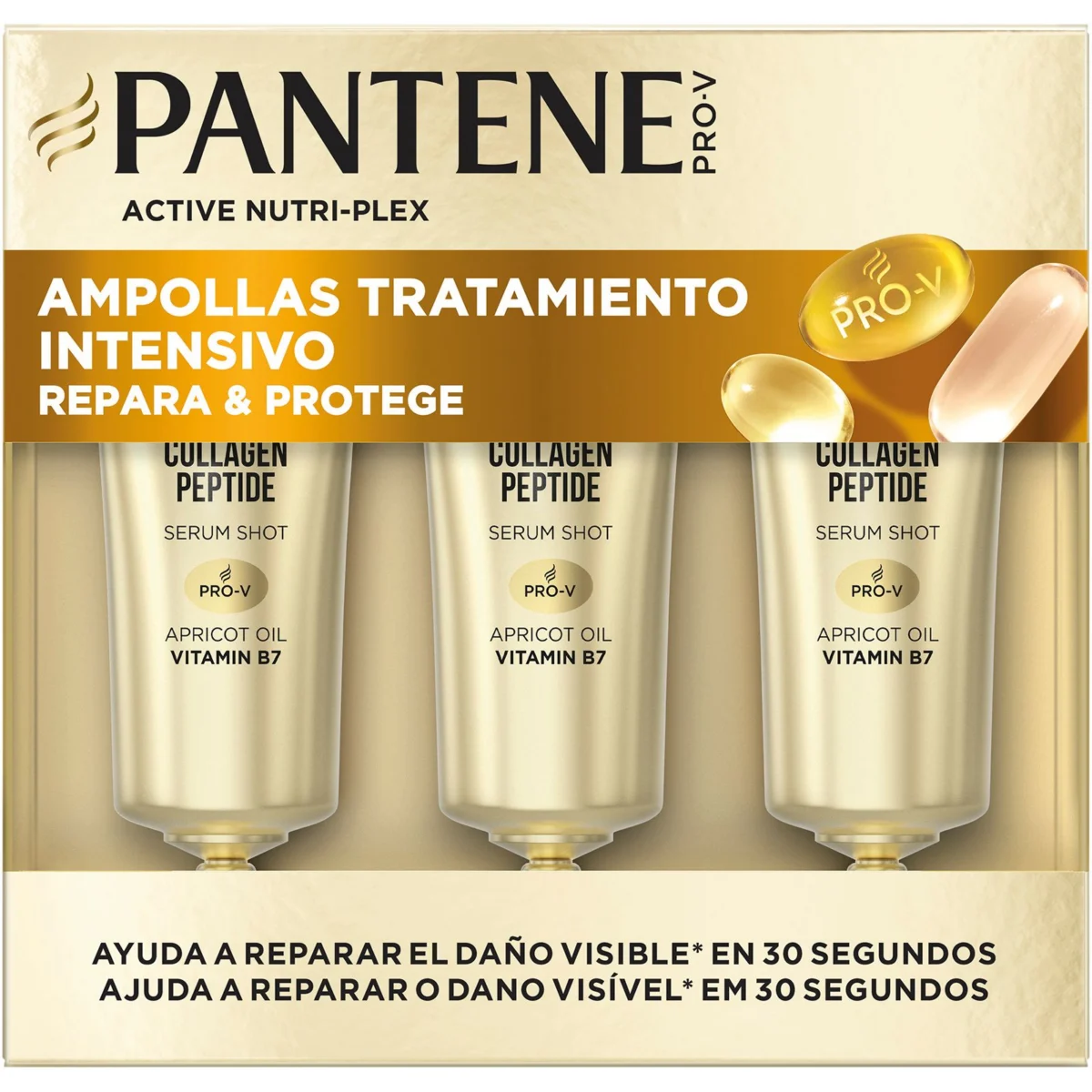 Ampoules Rescate Color Force et Brillance Pantene