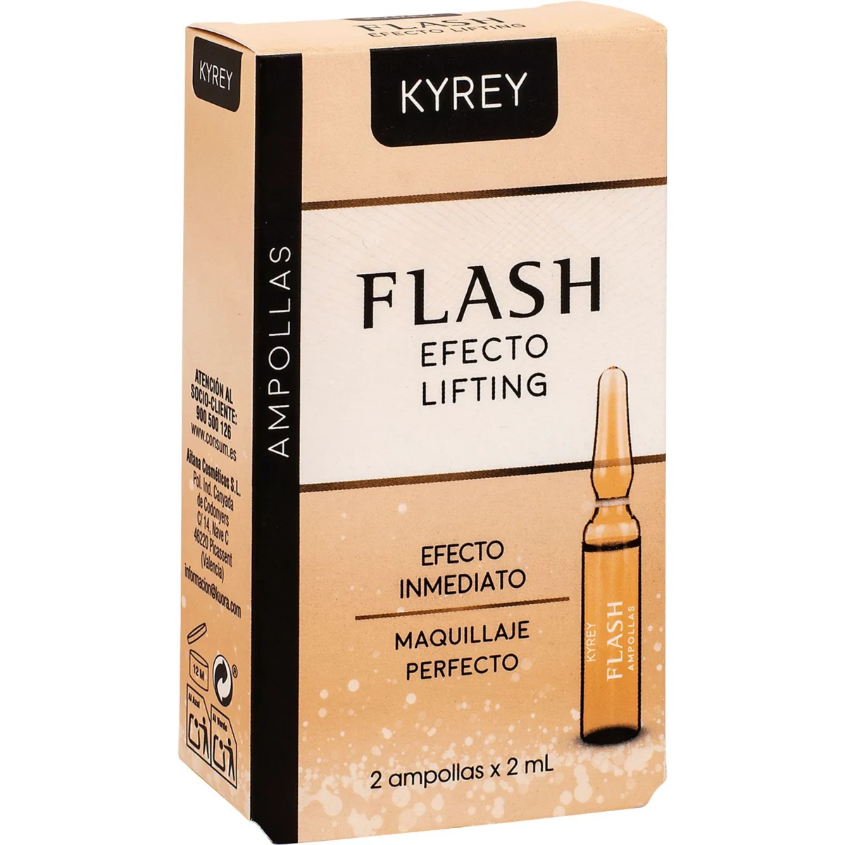 Ampoules Flash Belleza Acción Inmediata Kyrey