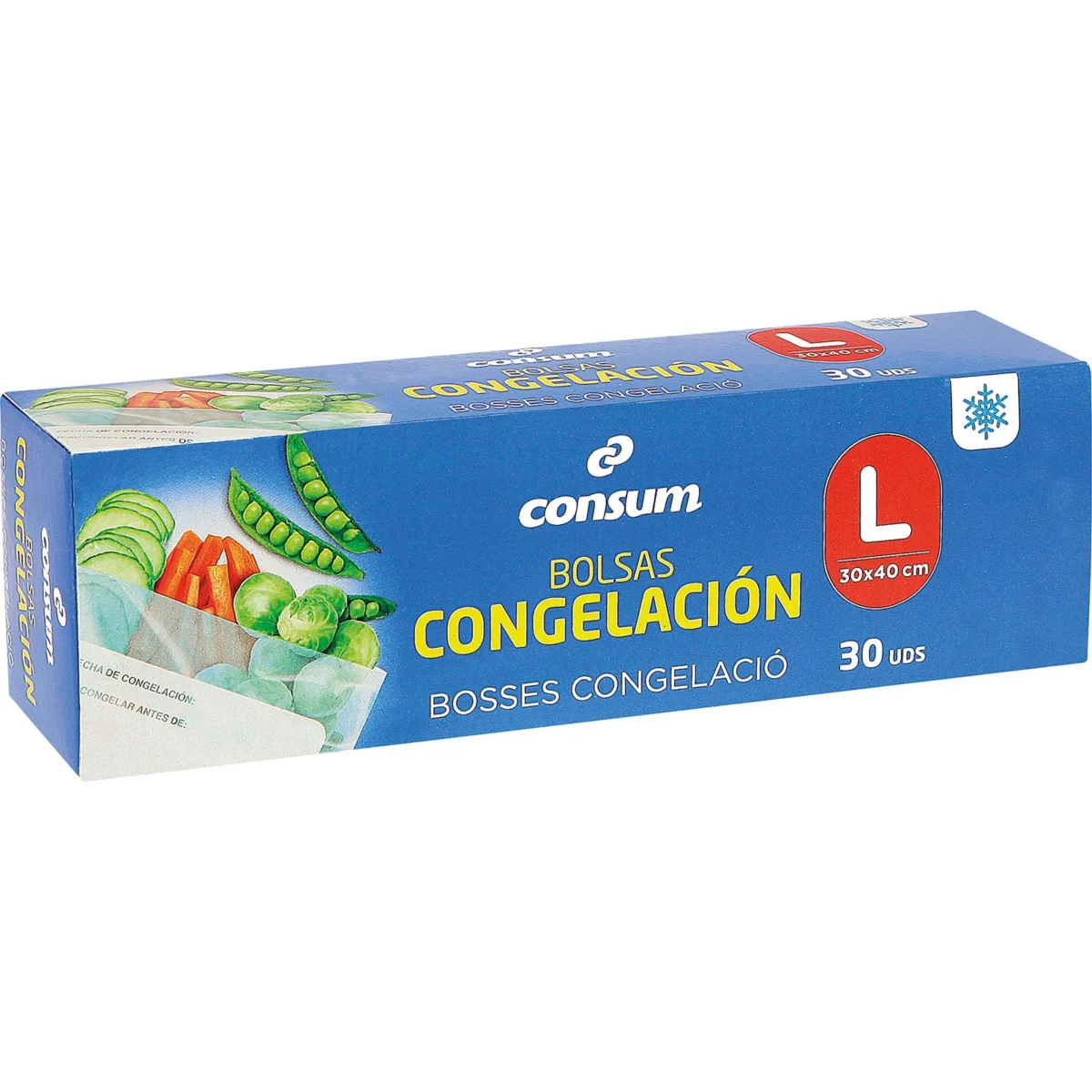 Gefrierbeutel groß Consum