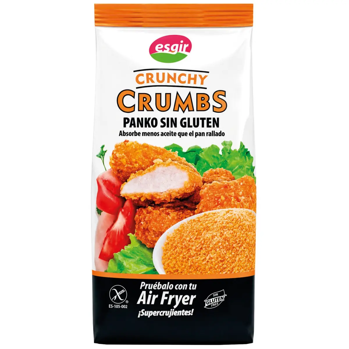 Knusprige glutenfreie Panade Esgir