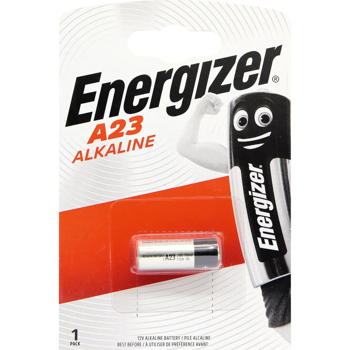 Alkali-Batterie MINI A23, Packung mit 1 Stück Energizer