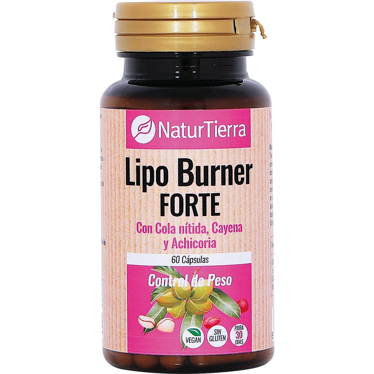 Cáp. Lipo Burner Forte Quema Grasa Naturtierra